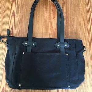 SoYoung Black Emerson Diaper Tote w/Black Handles